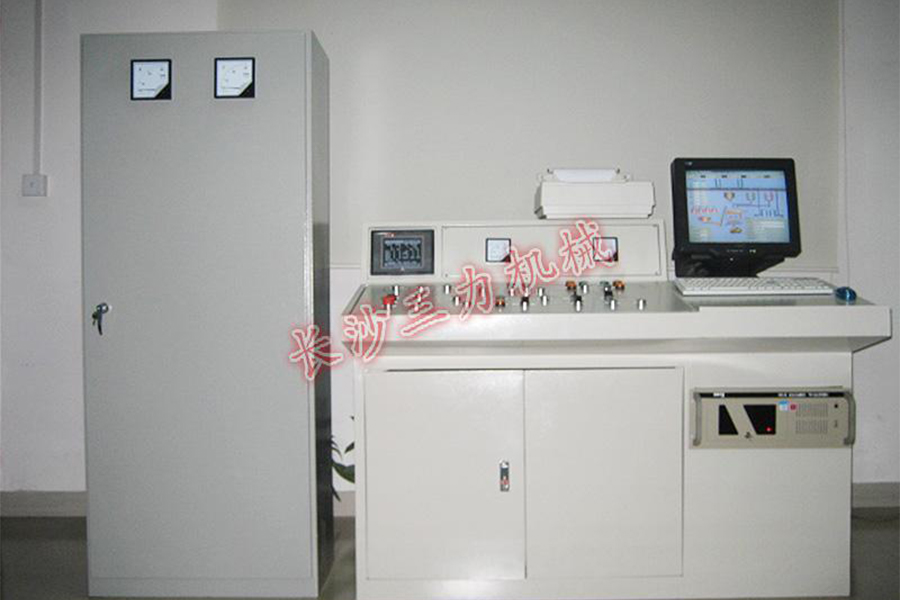 Mixing station control cabinet